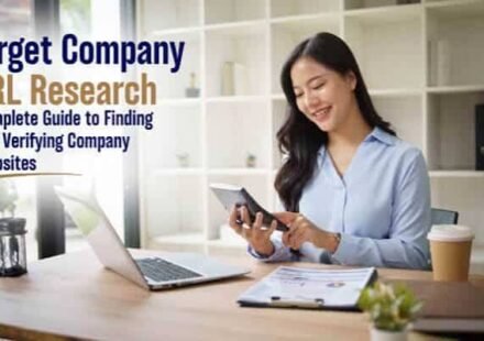 Target Company URL Research